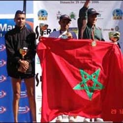 Marathon van Marrakech overwinning van die noureddine