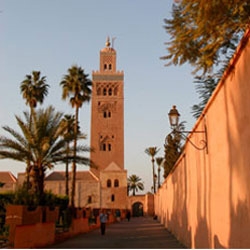 De persoonlijkheid overgeven aan de charme van Marrakech
