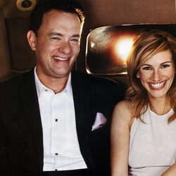 T. strengen en Julia Roberts in Marokko