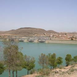 taskourt, nieuwe dam in Marrakech