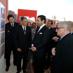 Z.K.H. Prins moulay lang ingeluid de esav in Marrakech