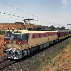ontsporing van een trein uit Casablanca en Marrakech
