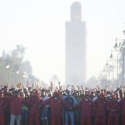 Internationale Marathon in Marrakech-Twintigste uitgave