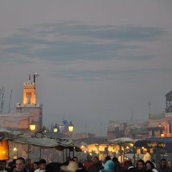 val van het toerisme in Marrakech