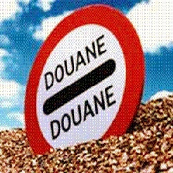 De douane van de wereld in Marrakech