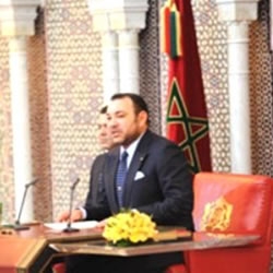 Zijne Majesteit de Koning begon te Marrakech de verwezenlijking van het regionalisatieprincipe