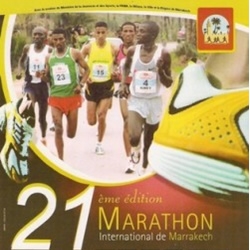 De 21ste uitgave van de internationale Marathon in Marrakech