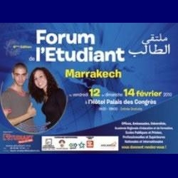De zesde editie van het Forum van de student in Marrakech