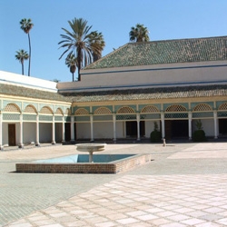 het paleis Bahia.